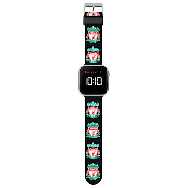 Liverpool FC Barnklocka/Klocka för barn LED Digital En Storlek Svart/Röd/Grön Black/Red/Green One Size
