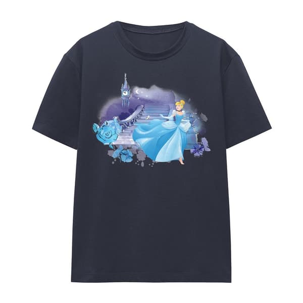 Askungen Dam T-shirt Trappa M Mörkblå Deep Navy M