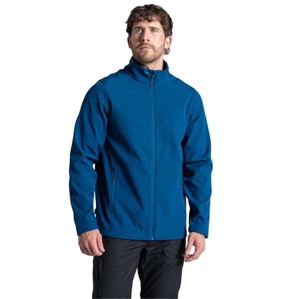 Craghoppers Expert Herr Basecamp ll Soft Shell Jacka XXL Posei Poseidon Blue XXL