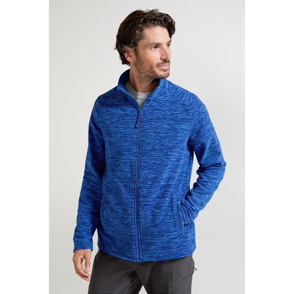 Mountain Warehouse Snowdon II Fleecejacka med Full Dragkedja för Män 4XL C Cobalt Blue 4XL