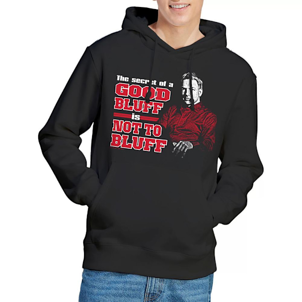 NCIS Herr No Bluffing Hoodie L Svart Black L