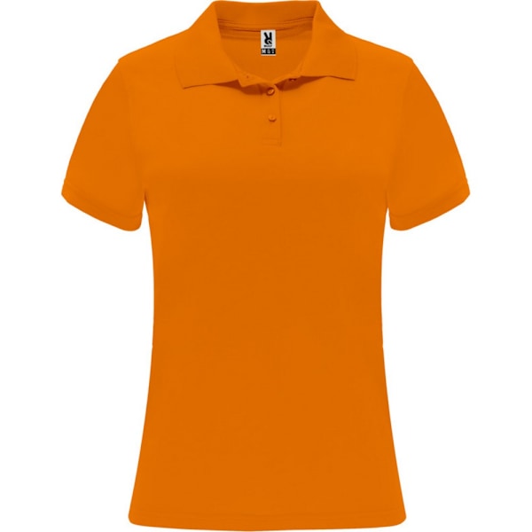 Roly Dam/Kvinnor Monzha Kortärmad Sports Polotröja S Flu Fluorescent Orange S