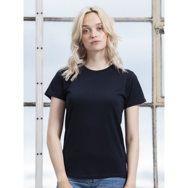 Mantis Ekologisk T-shirt dam/dam L Svart Black L