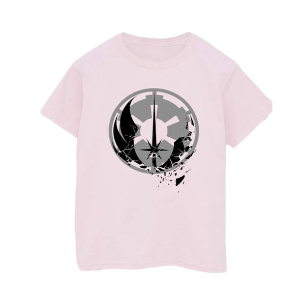 Star Wars Mens Obi-Wan Kenobi Fractured Logos T-Shirt XL Baby P Baby Pink XL