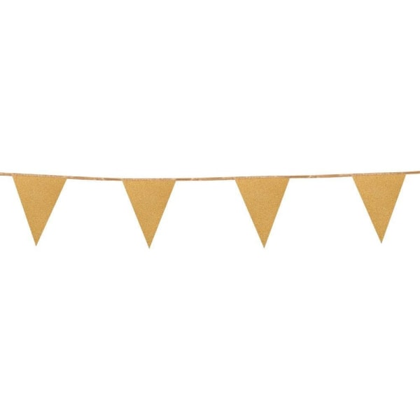 Boland Kartong Glitter Bunting One Size Guld Gold One Size