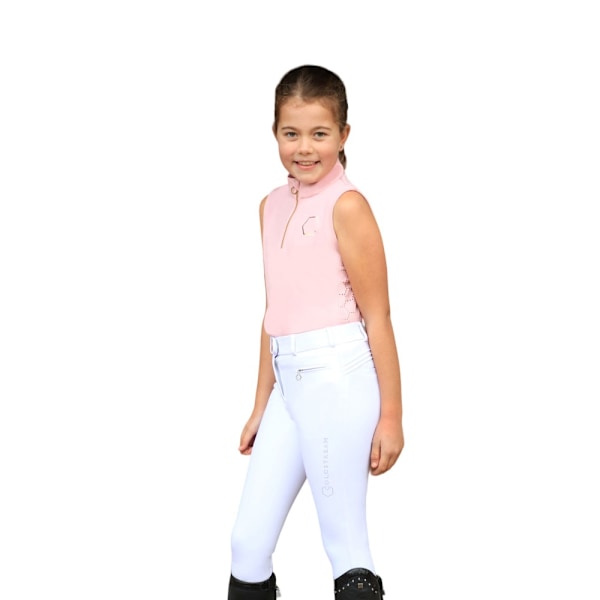 Coldstream Girls Next Generation Cranshaws Sleeveless Base Layer Blush Pink 5-6 Years