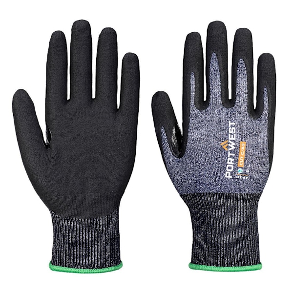 Portwest Unisex Vuxen AP18 - SG Cut C15 Nitril SkyddsHandskar ( Blue/Black 7