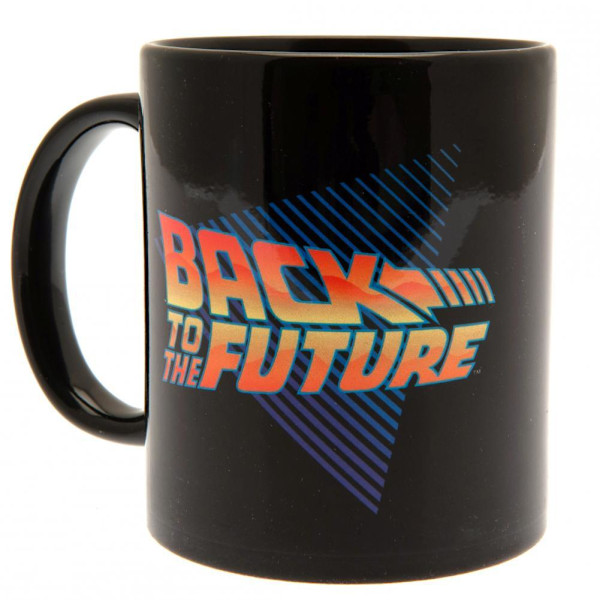 Tillbaka till framtiden Mugg En Storlek Svart Black One Size