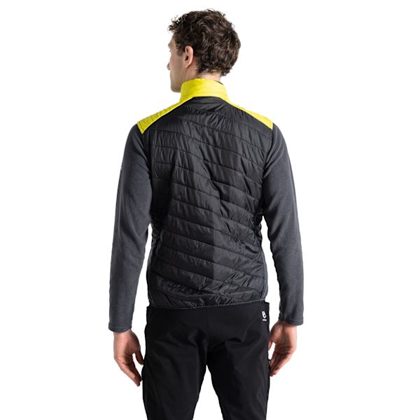 Dare 2B Touring Vadderad Lättviktsväst för Män 3XL Neon Spring/ Neon Spring/Black 3XL