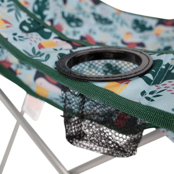 Trespass Barn/Barn Joejoe Campingstol med tropiska blad Multicoloured One Size