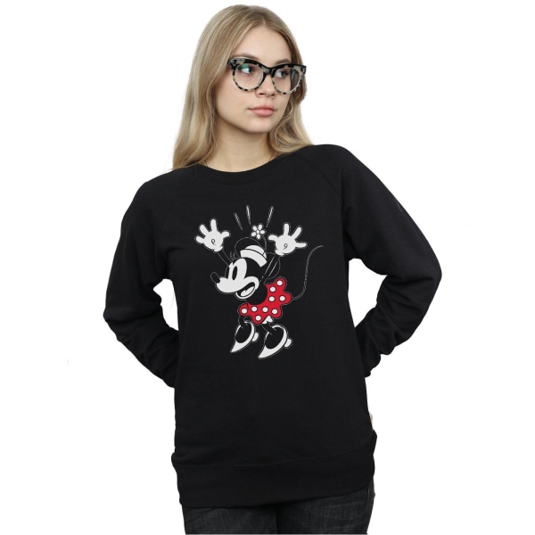 Disney Dam/Dam Minnie Mouse Surprise Sweatshirt L Svart Black L