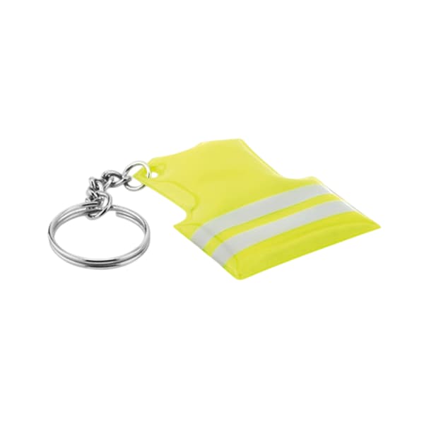 MidOcean Synlig Reflex Nyckelring One Size Neongul Neon Yellow One Size