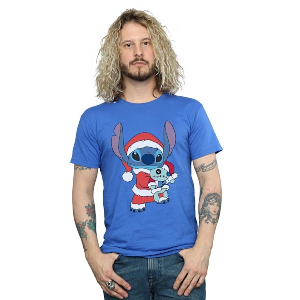 Disney Herr Lilo And Stitch Stitch Jul T-Shirt 3XL Royal Royal Blue 3XL