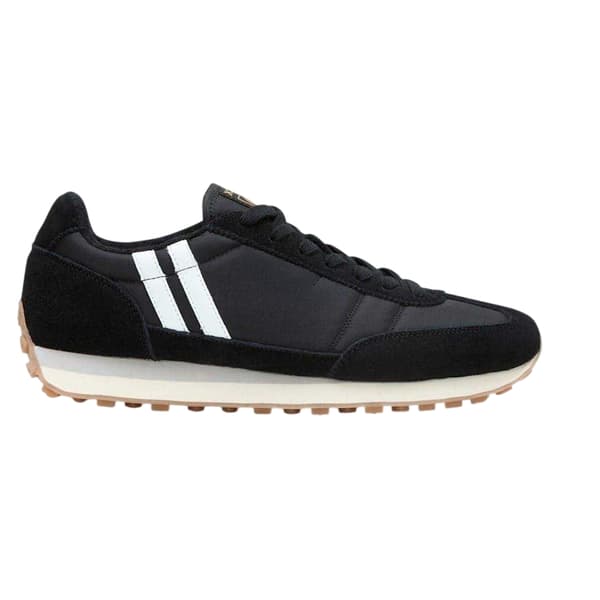 Patrick Herr Monza Double Stripe Mockaskor 7 UK Svart/Vit Black/White 7 UK