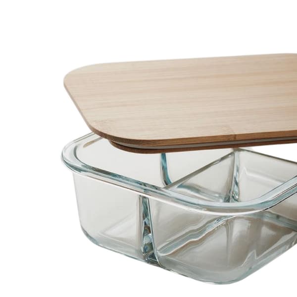 MidOcean Tundra 3 Bambu Glas Matlåda One Size Transparent Transparent One Size