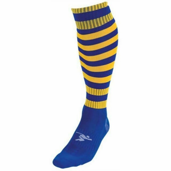 Precision Barn/Barn Pro Randiga Fotbollsstrumpor 3 UK-6 UK Ro Royal Blue/Gold 3 UK-6 UK