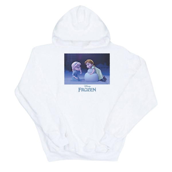 Disney Girls Frozen Bygg En Snögubbe Hoodie 9-11 År Vit White 9-11 Years