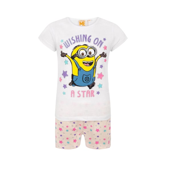 Despicable Me Flickor Önskar På En Stjärna Kort Pyjamas Set 6 År White 6 Years