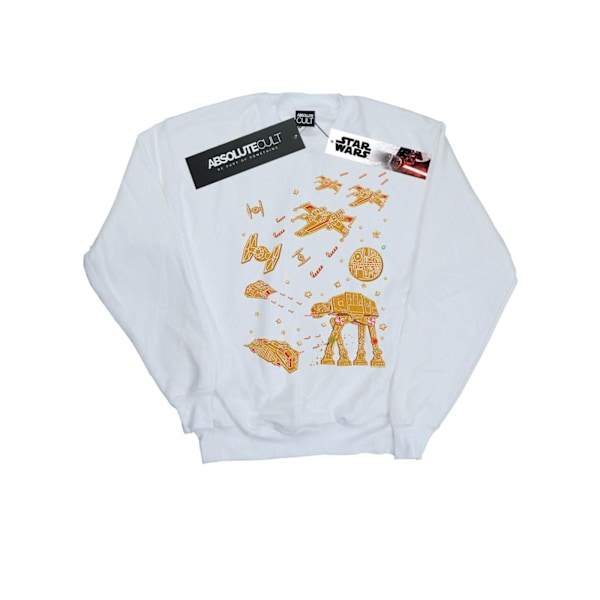 Star Wars Herr Gingerbread Battle Sweatshirt XXL Vit White XXL