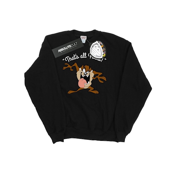 Looney Tunes Dam/Damer That´s All Folks Taz Sweatshirt XXL Black XXL