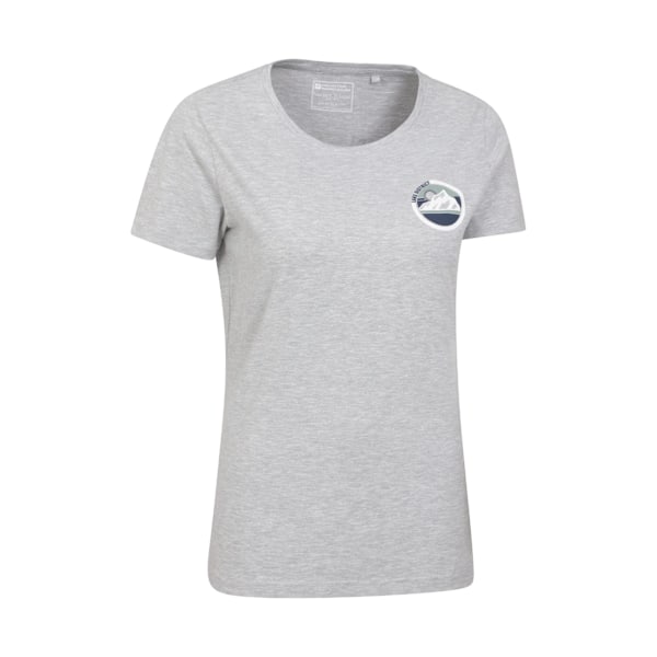 Mountain Warehouse Damtröja för Kvinnor/Damer Lake District Tree Ring Organi Grey 16 UK