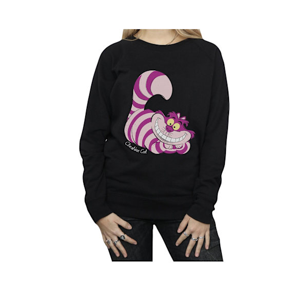 Alice i Underlandet Dam/Dam Cheshire Cat Sweatshirt L Bla Black L
