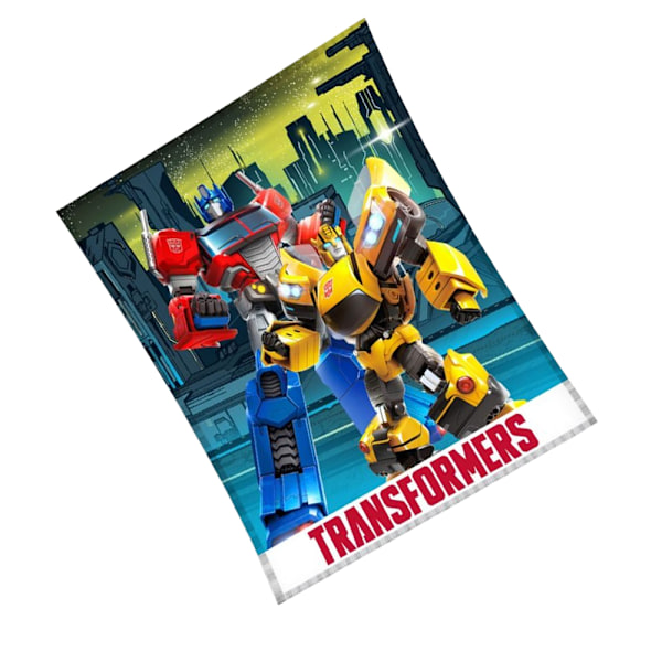 Transformers Fleecefilt Karaktärer One Size Flerfärgad Multicoloured One Size