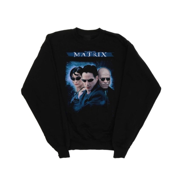 The Matrix Mens Code Group Sweatshirt L Svart Black L