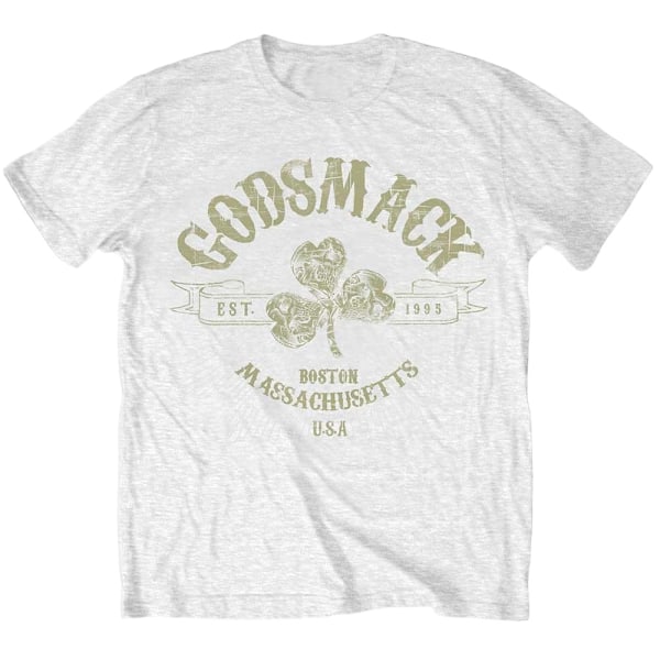 Godsmack Unisex Vuxen Celtic Bomull Slim T-Shirt M Vit White M