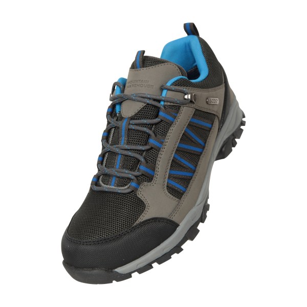 Mountain Warehouse Mens Path Waterproof Walking Shoes 9 UK Grå Grey 9 UK