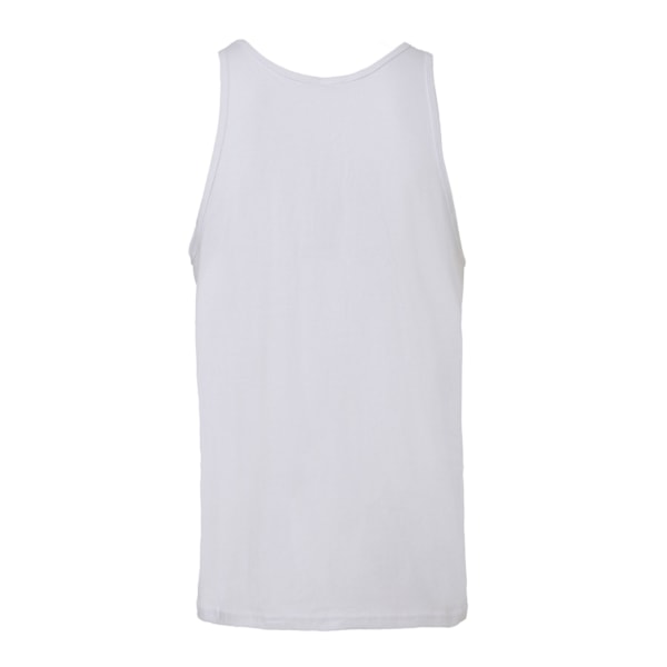 Bella + Canvas Unisex Adult Jersey Tank Top M Vit White M