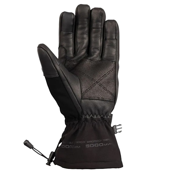 Trespass Unisex Vuxen Edonia DLX Skidhandskar i Läder XS Svart Black XS