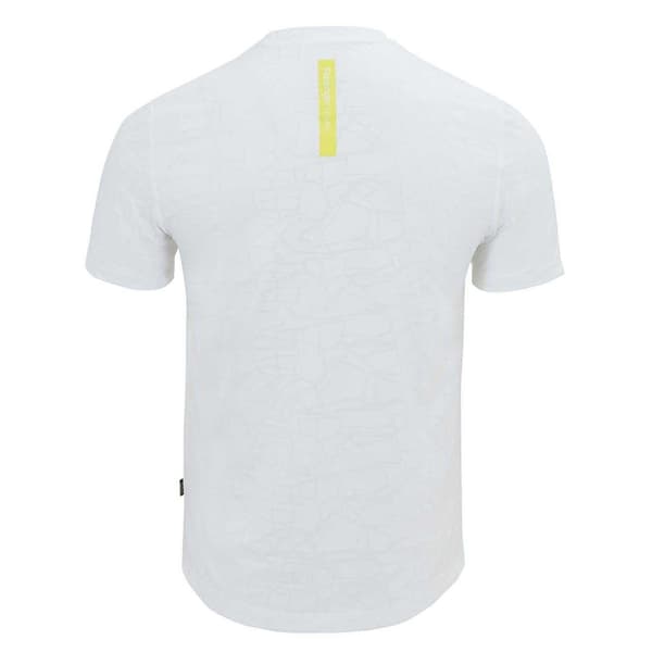 Slazenger Herr Logotyp Stickad T-shirt L Vit White L