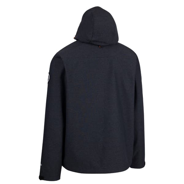 Trespass Herr Justin DLX Marl Soft Shell Jacka M Svart Marl Black Marl M