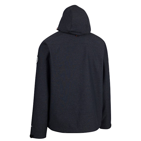 Trespass Justin DLX Marl Softshelljacka för män M Svartmelerad Black Marl M
