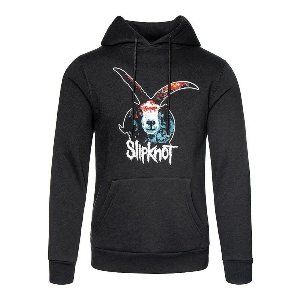 Slipknot Unisex Adult Graphic Goat Pullover Hoodie XL Svart Black XL