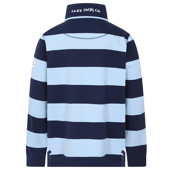 Lazy Jacks Randig Tröja för Herr S Sky Sky S