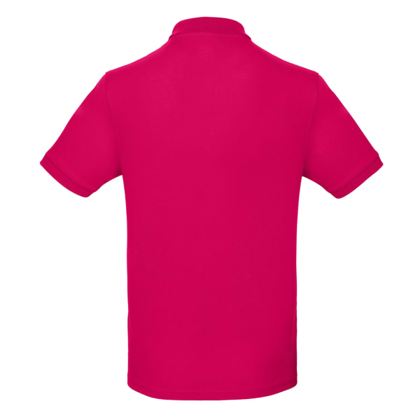 B&C Mens Inspire Polo (paket med 2) M Hallonsorbet Raspberry Sorbet M