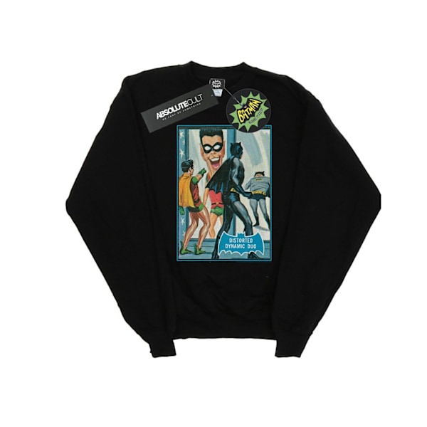 DC Comics Dam/Kvinnor Batman TV-serie Dynamic Duo Sweatshirt Black M