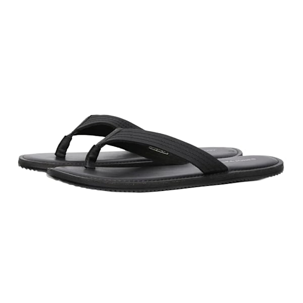 Jack And Jones Herr Washton Läder Flip Flops 10 UK Antracit Anthracite 10 UK