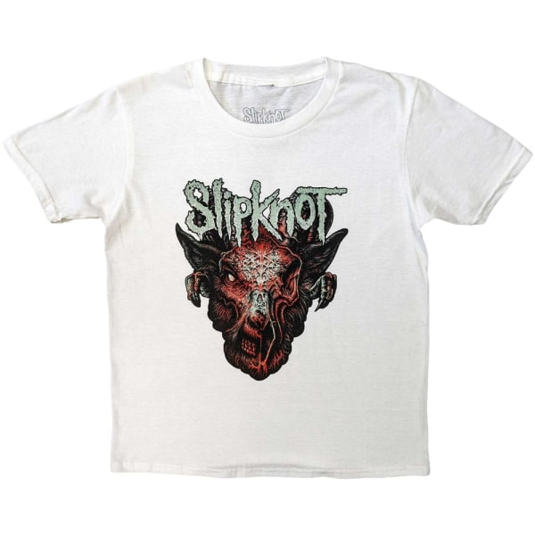 Slipknot T-shirt i getbomull för barn/barn 11-12 år White 11-12 Years