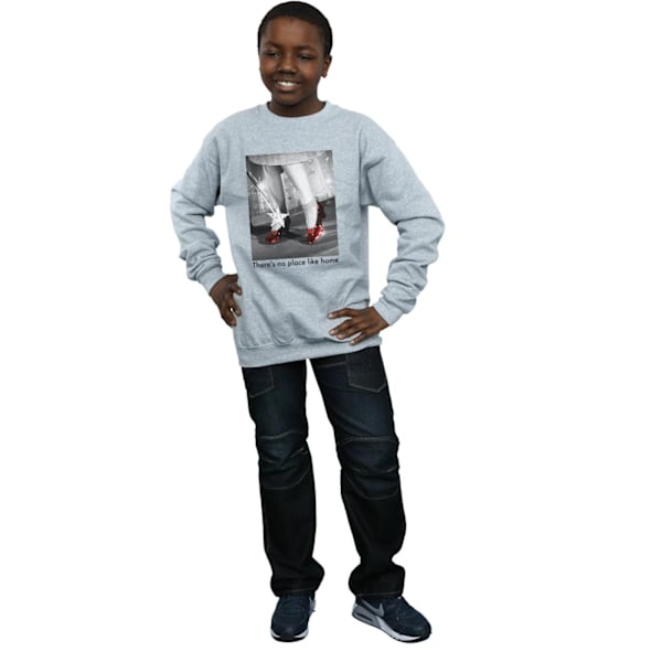 Trollkarlen från Oz Pojkar Rubin Tofflor Foto Sweatshirt 12-13 År Sports Grey 12-13 Years