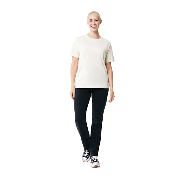 Iqoniq Unisex Vuxen Kakadu Återvunnen Bomull Relaxed Fit T-shirt Natural Raw M