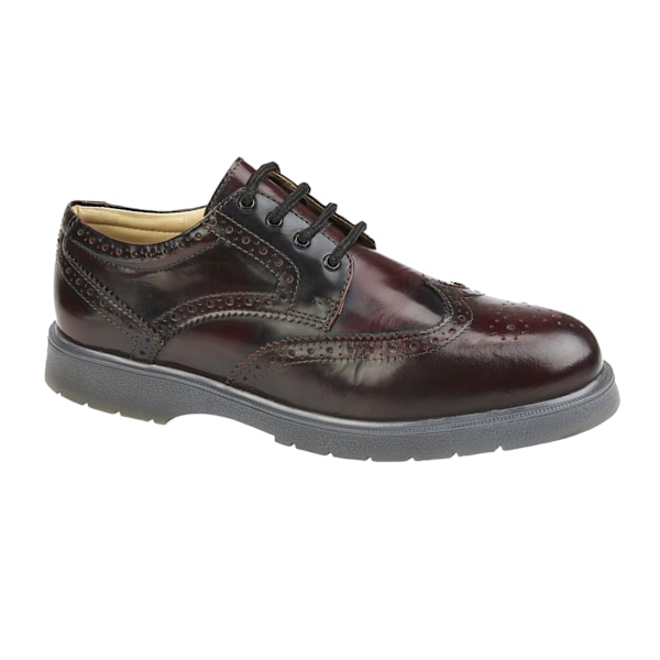 Grafters Herr Läder Brogues 7 UK Burgundy Burgundy 7 UK