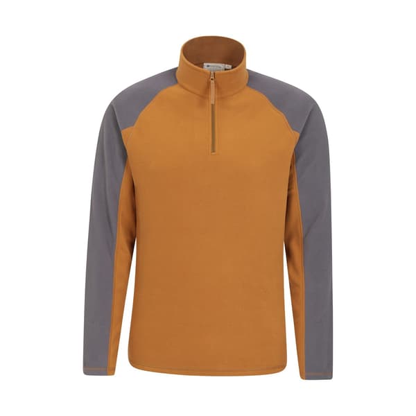Mountain Warehouse Herr Ashbourne II Halv Zip Fleecetröja S Khaki Khaki Green S