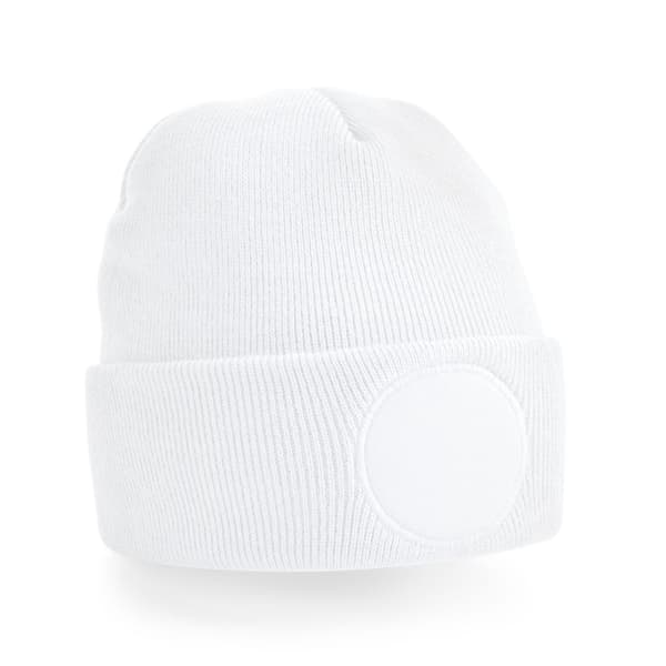 Beechfield Unisex Vuxen Patch Mössa En Storlek Vit White One Size