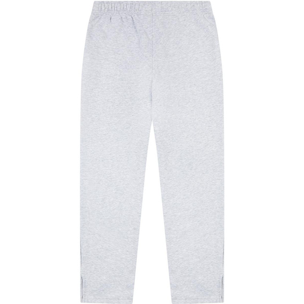 Casual Classics Unisex Vuxen Core Kammad Bomull Delad Fåll Joggingbyxor Ash Grey XL