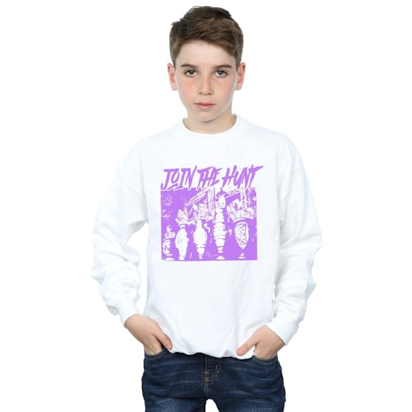 Scoobynatural Boys Join The Hunt Sweatshirt 5-6 år Vit White 5-6 Years