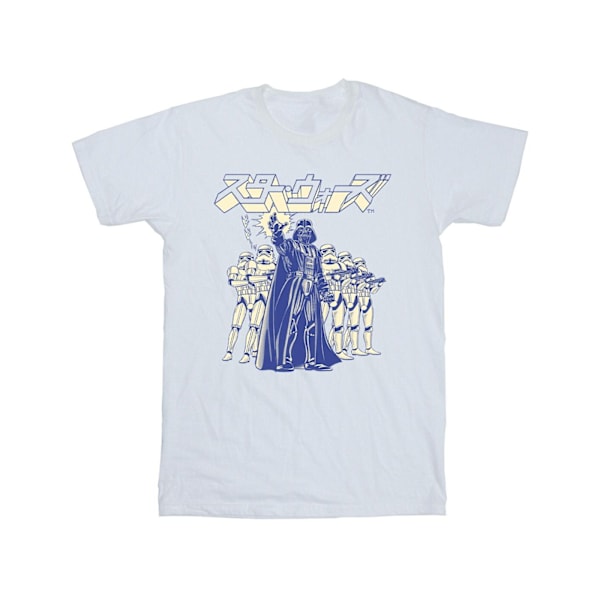 Star Wars Herr Darth T-shirt 4XL Vit White 4XL