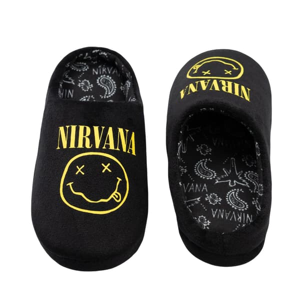 Nirvana Tofflor för barn/ungdomar med logotyp 5 UK Svart Black 5 UK